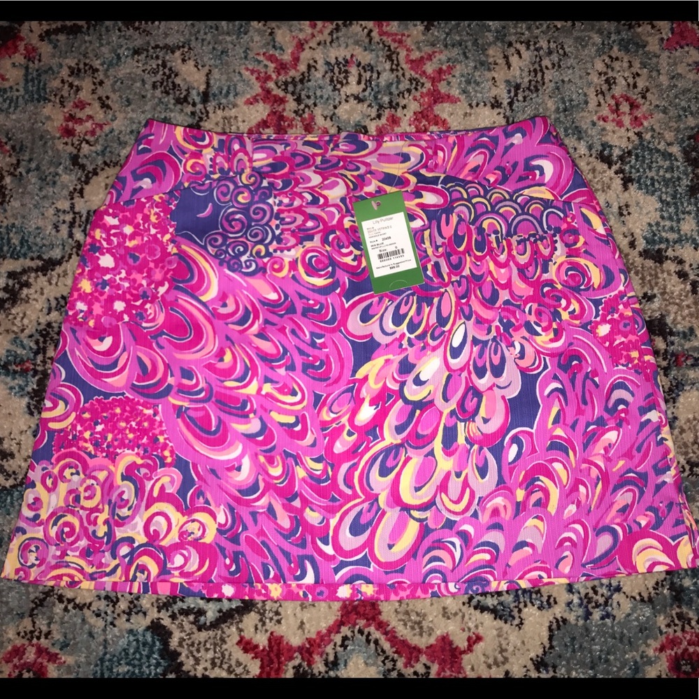 Lilly Pulitzer Lilly's lagoon marigold skort
